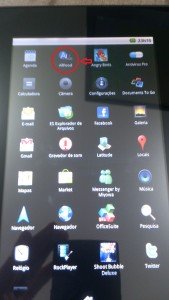 Clique no ícone criado do sistema.