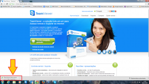 Aguarde finalizar o download para podermos iniciar a instalação do programa.